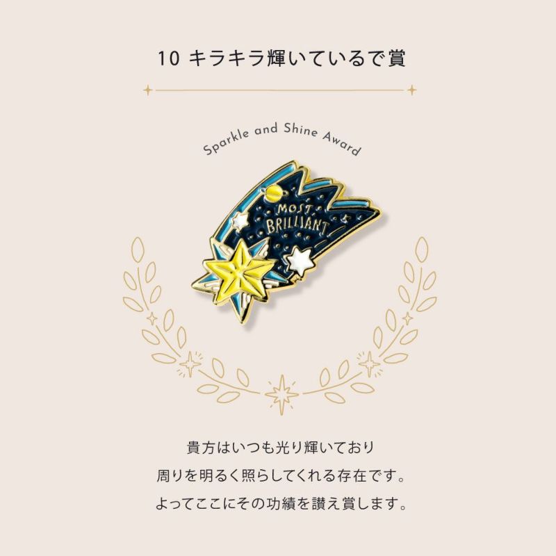いろは出版 MY AWARD PiNS