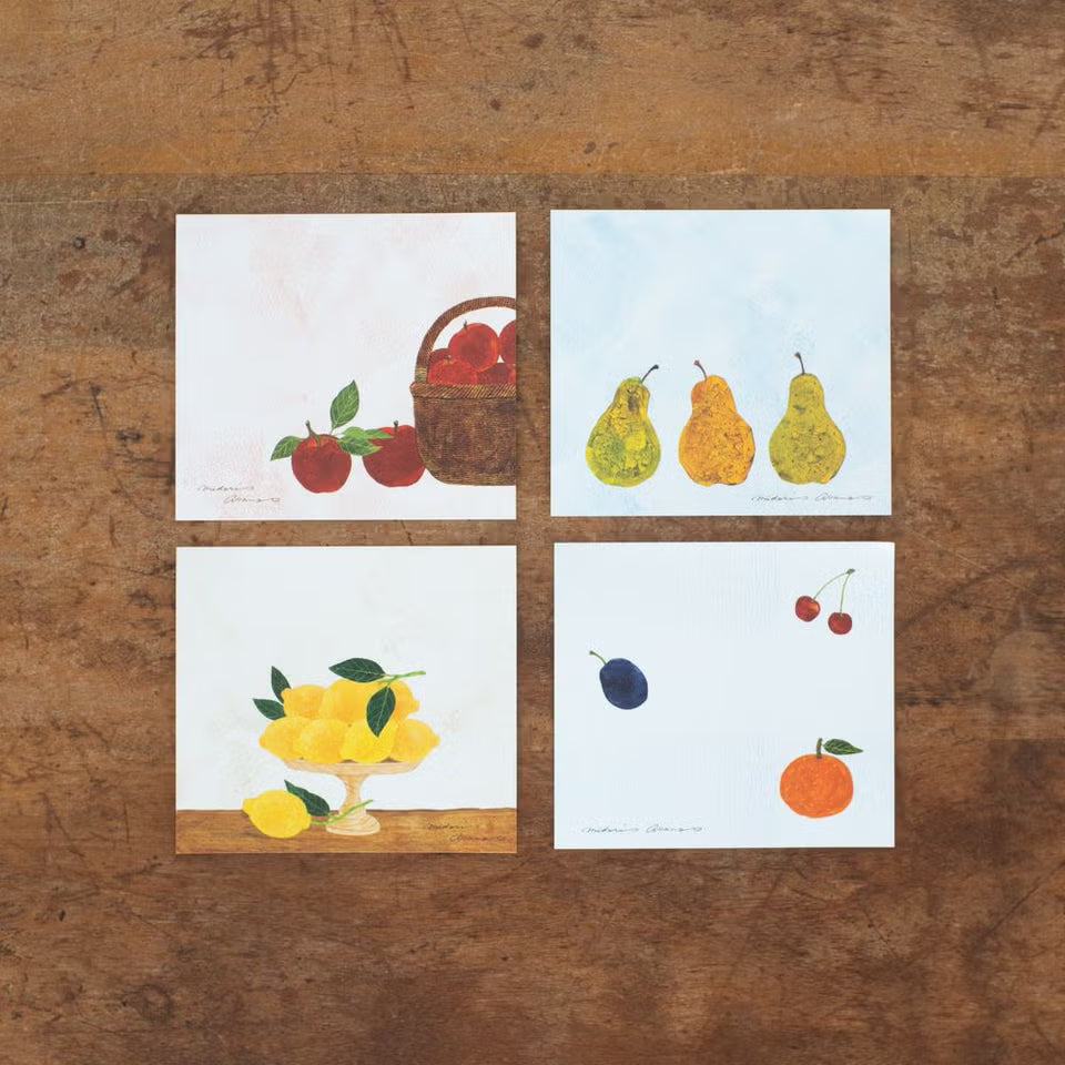 表現社 ブロックメモ 浅野みどり 「Fruits」