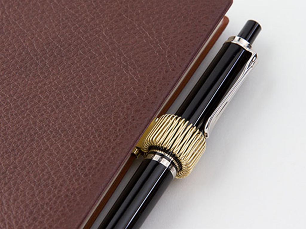 ミニクリップペンホルダー ゴールド