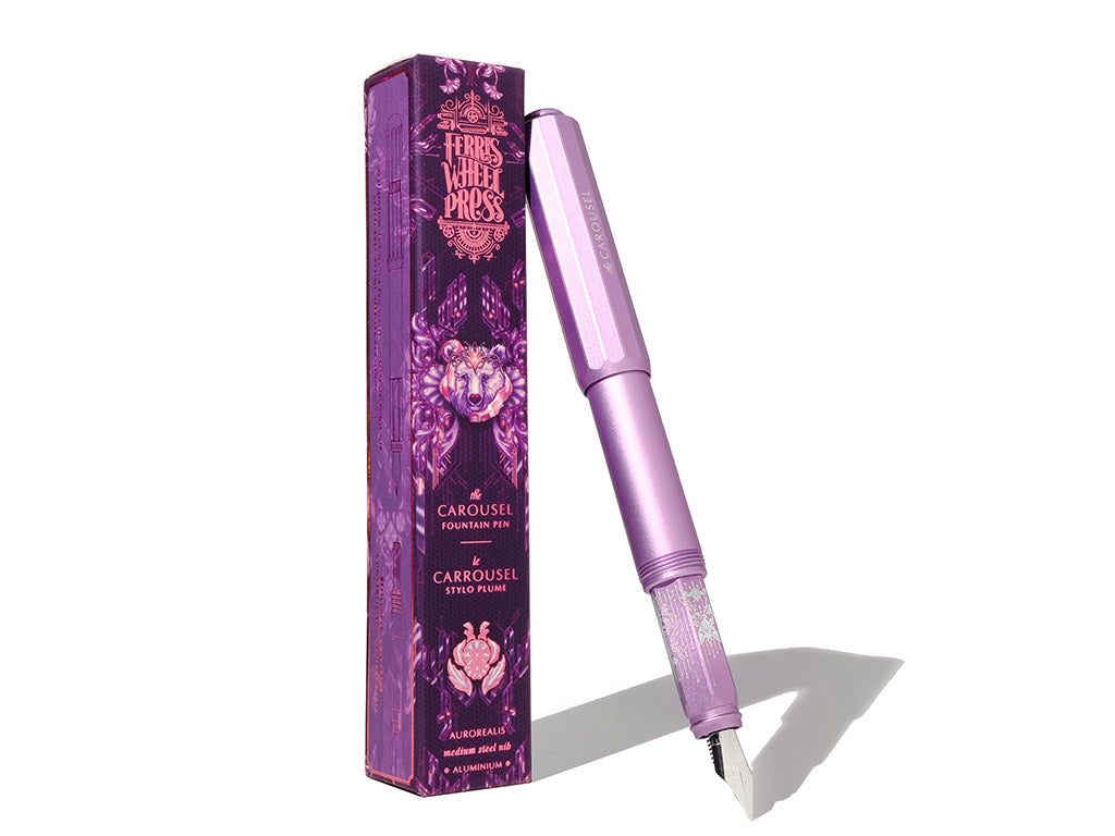 アルミカルーセル万年筆 Aurorelias (オーロレアリス) 【限定品】
