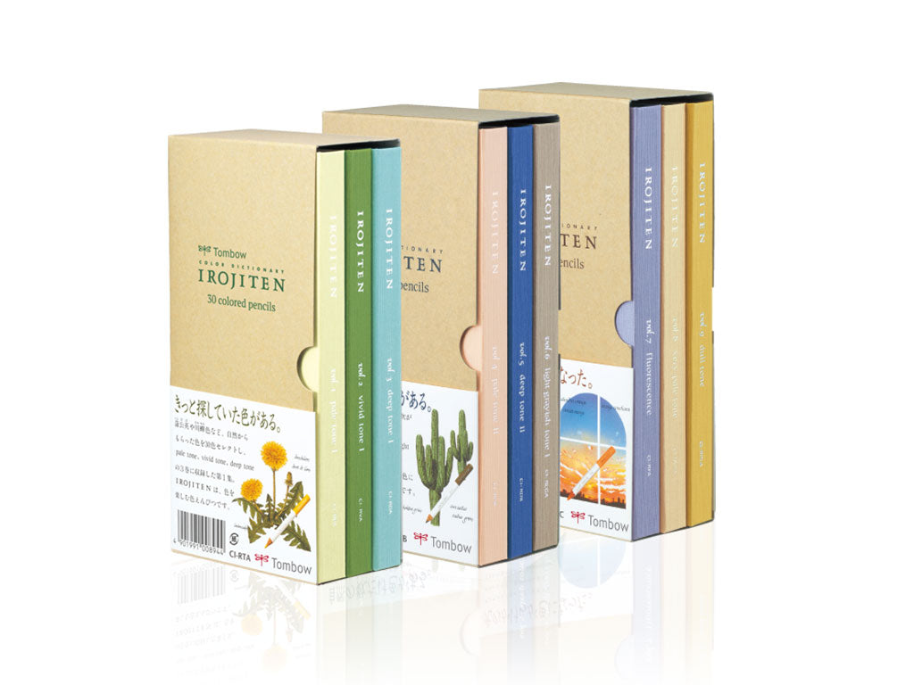 Tombow 色鉛筆 IROJITEN 第1集