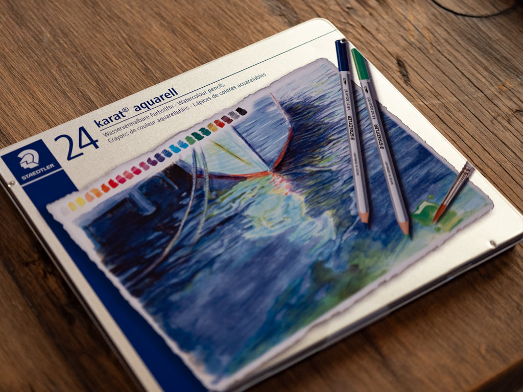 カラト アクェレル水彩色鉛筆 24色