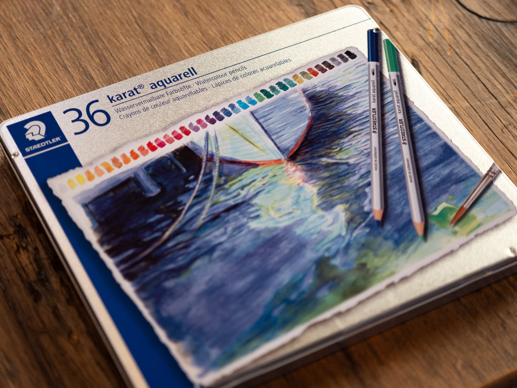 ステッドラー カラト アクェレル水彩色鉛筆 36色
