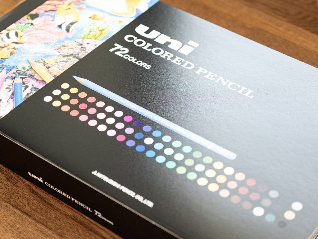 uni カラー 色鉛筆 72色