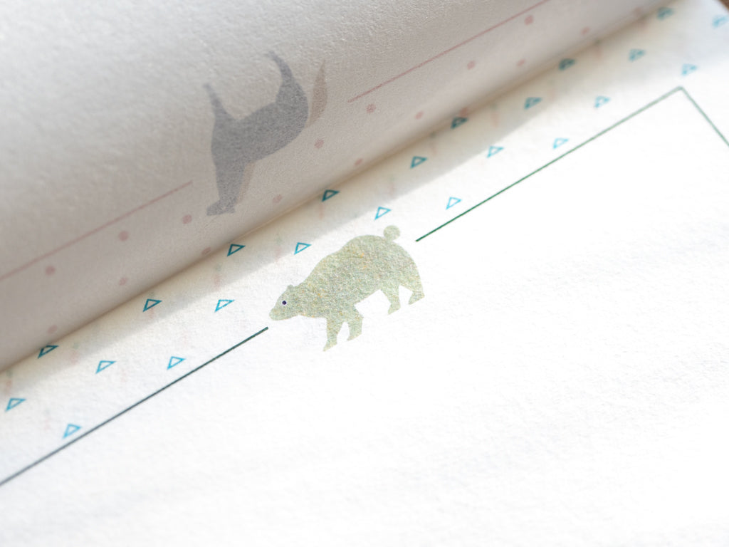 表現社 便箋 安原ちひろ ANIMAL