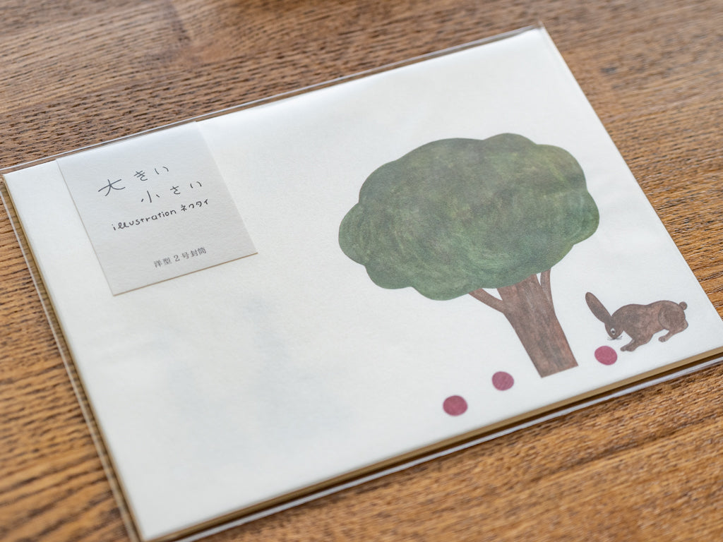 表現社 ネクタイ 封筒 大きい小さい