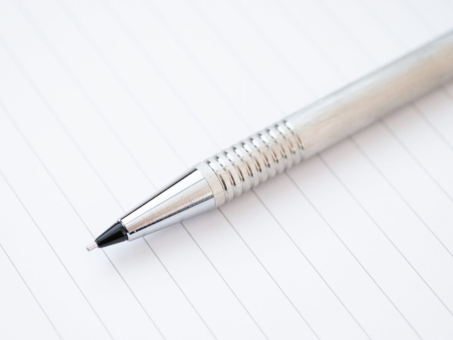 LAMY logo stainless hairline シャープペンシル