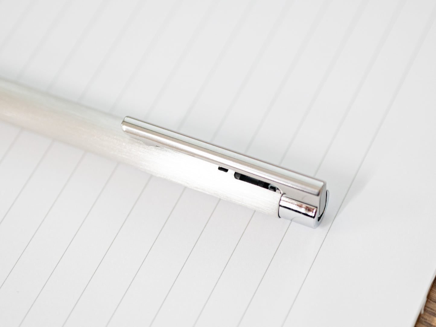 LAMY logo stainless hairline シャープペンシル