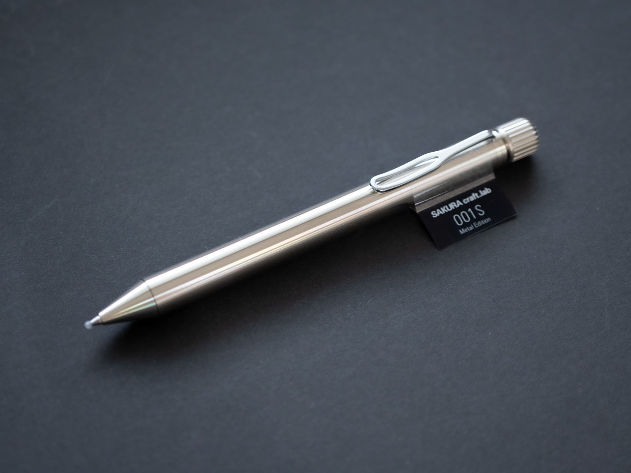 クラフトラボ 001S Metal Edition ニッケルシルバー ボールペン