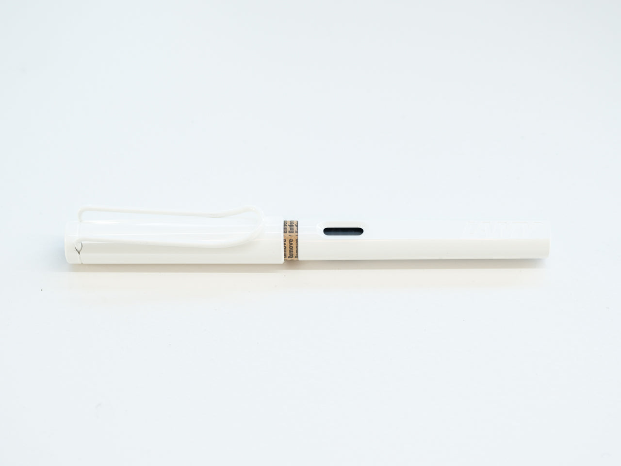 LAMY サファリ 漢字ニブ ホワイト×ホワイトクリップ【日本限定】