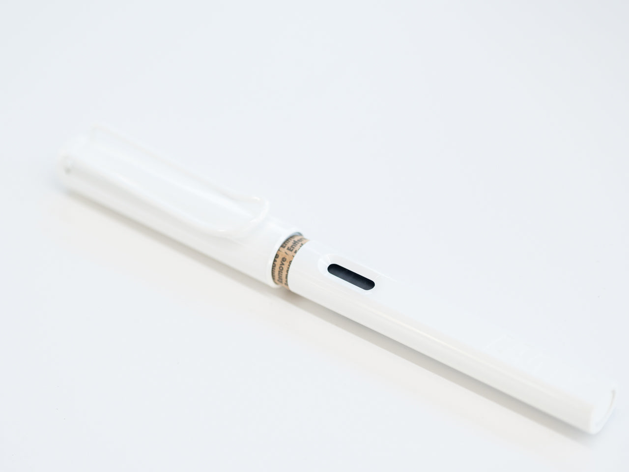 LAMY サファリ 漢字ニブ ホワイト×ホワイトクリップ【日本限定】