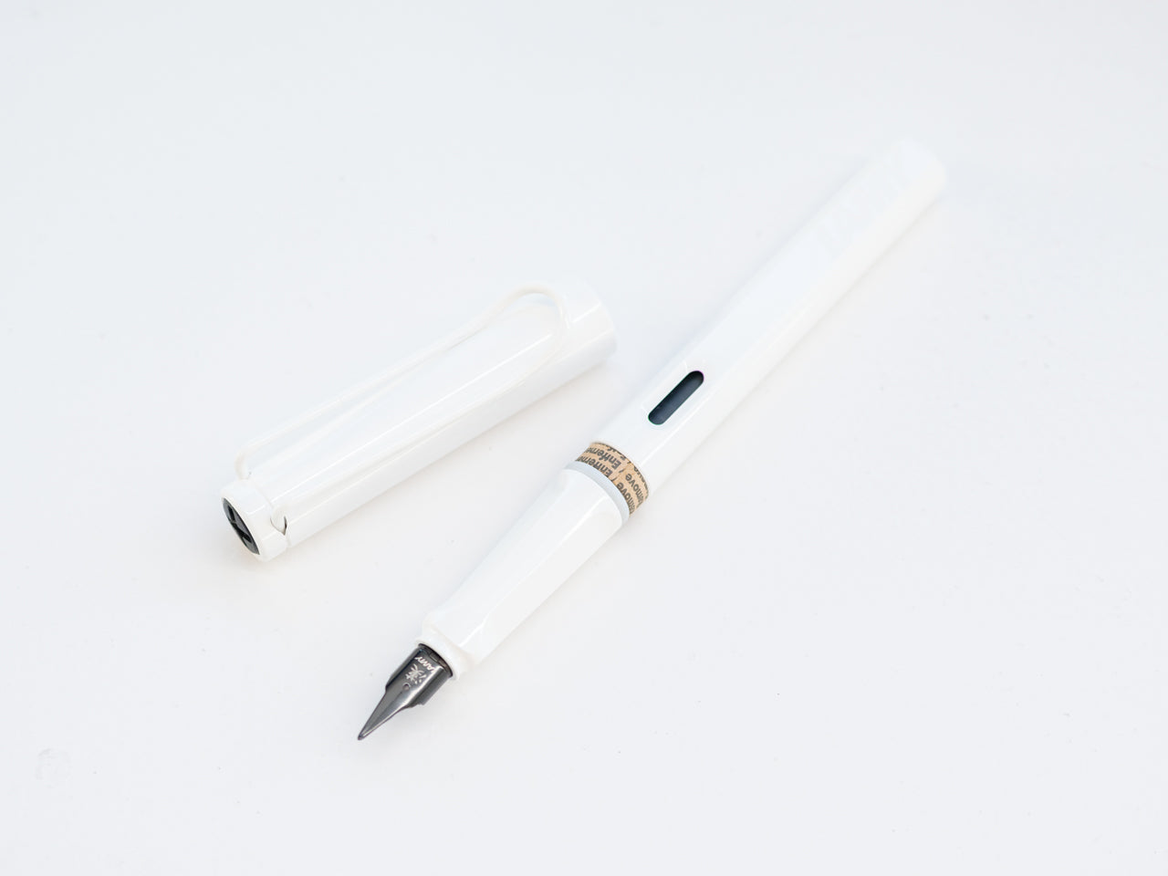 LAMY サファリ 漢字ニブ ホワイト×ホワイトクリップ【日本限定】