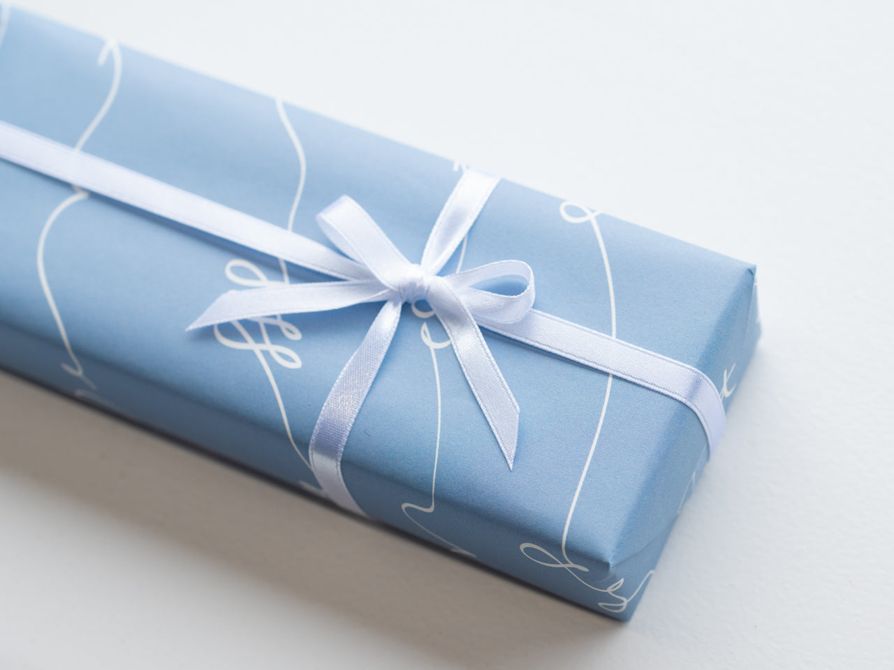 ラッピング(水色)