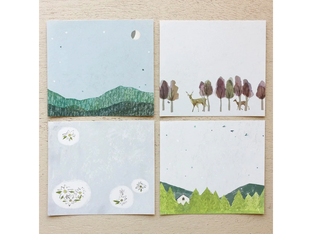 表現社 ブロックメモ 大森木綿子 Yama