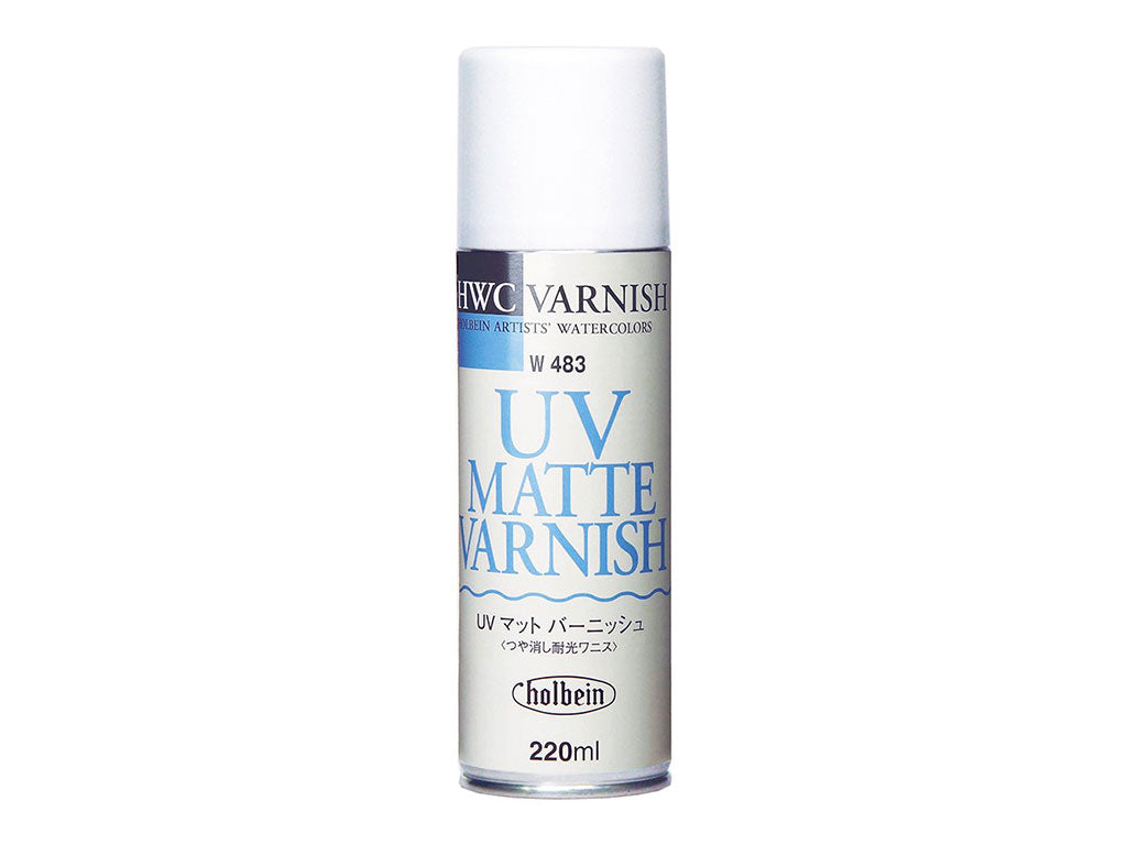 holbein 水彩メディウム 220ml W483 UVマット バーニッシュ
