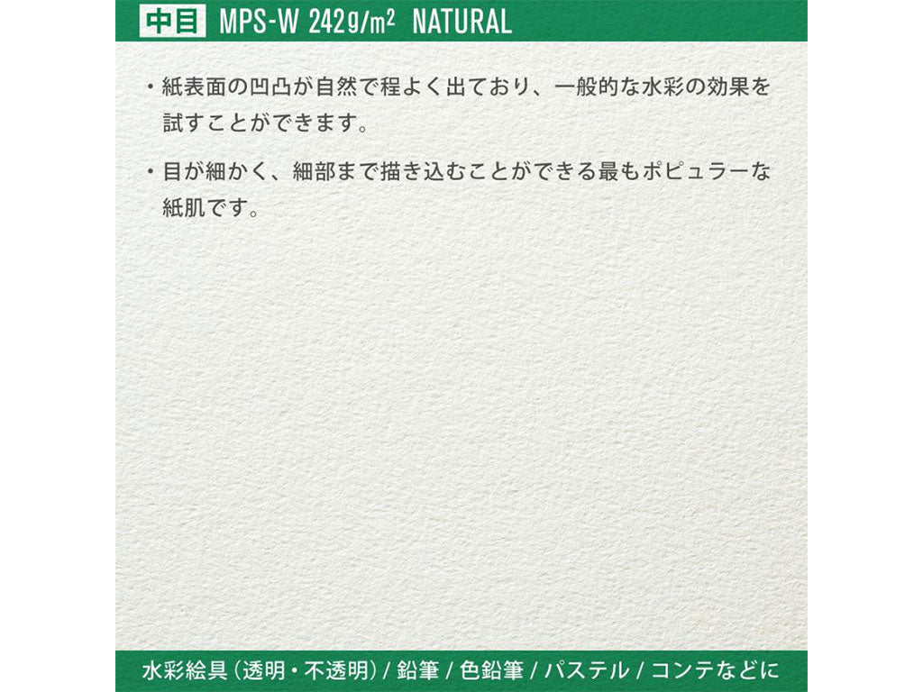 ヴィフアール 水彩紙 リングタイプ F0 サイズ 中目