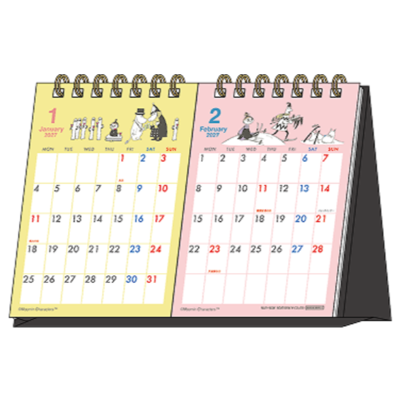 【2027年版】デスクカレンダー ムーミン