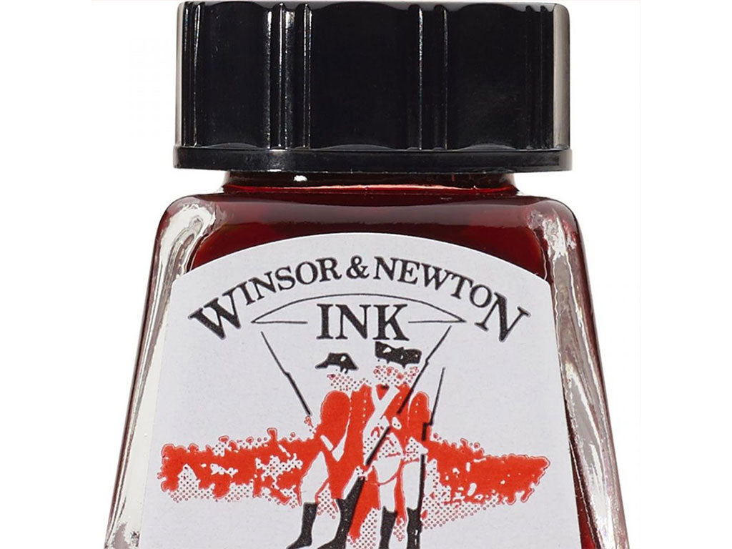 Winsor&Newton ドローイングインク 14ml Vermilion