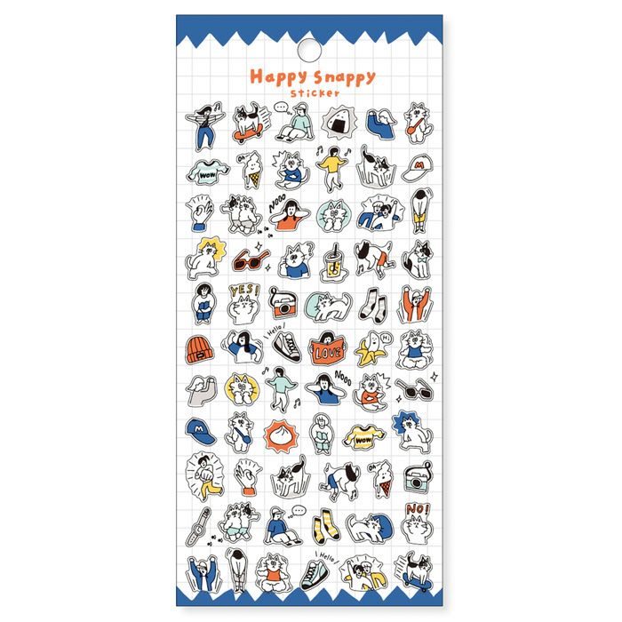 ハッピースナッピー ステッカー