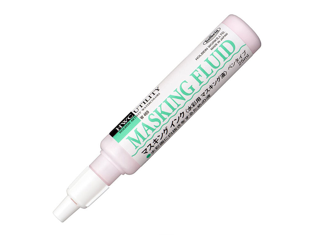 holbein 水彩メディウム 25ml W469 マスキングインク ペンタイプ