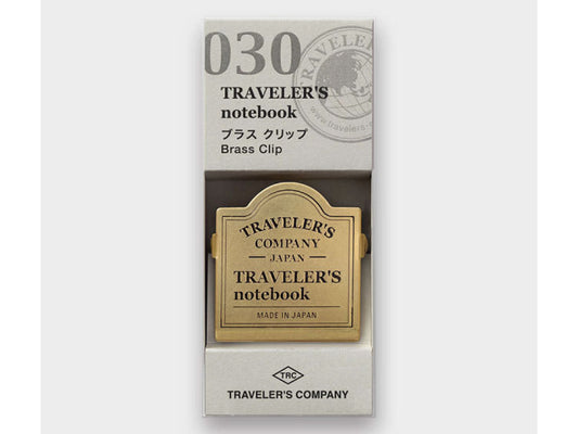 トラベラーズノート ブラスクリップ 030
