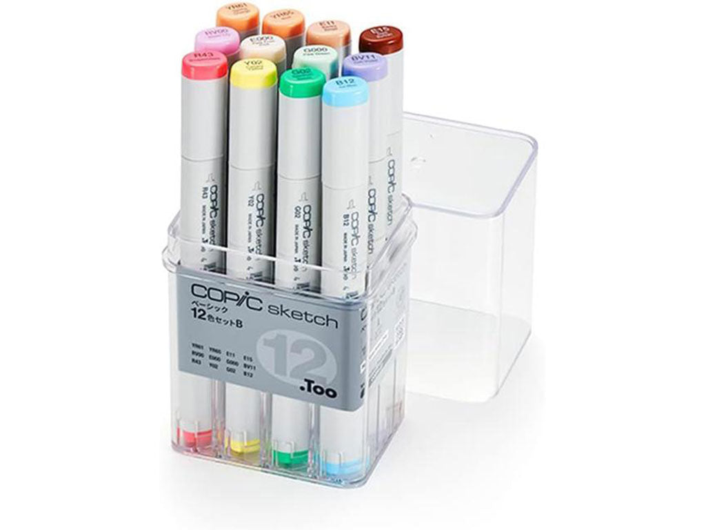 コピック スケッチ ベーシック12色セットB