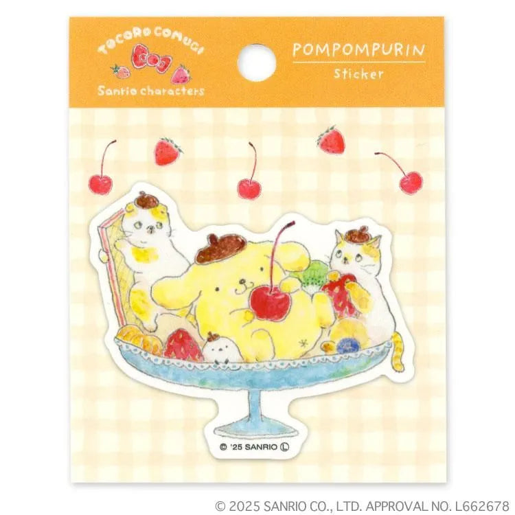 サンリオ ステッカー スイーツシリーズ