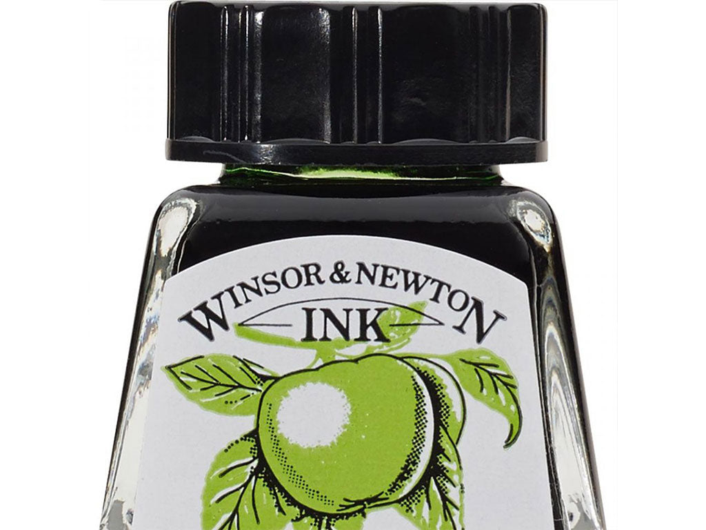 Winsor&Newton ドローイングインク 14ml Apple Green