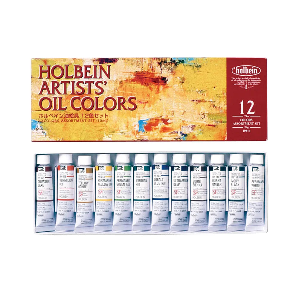 ホルベイン 油絵具 10ml 12色セット H911 – 文化堂 │ Pentonote