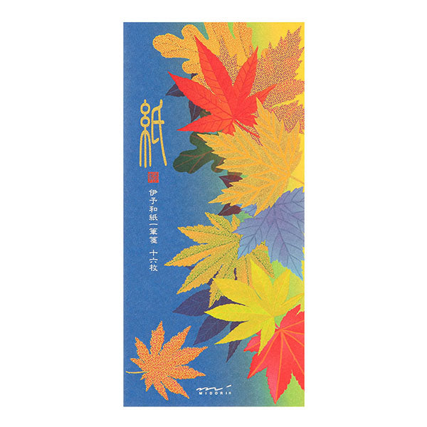 MIDORI デザインフィル 秋の一筆箋