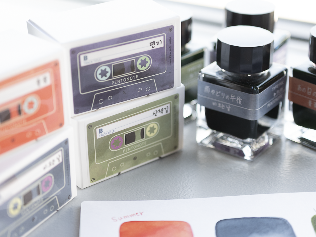 pentonote 限定オリジナルインク 8種 オリジナルインク「Cassette tape」 – 文化堂 │ Pentonote
