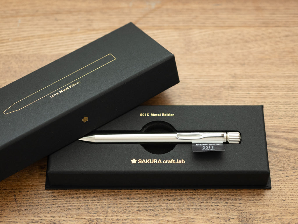 クラフトラボ 001S Metal Edition ニッケルシルバー ボールペン