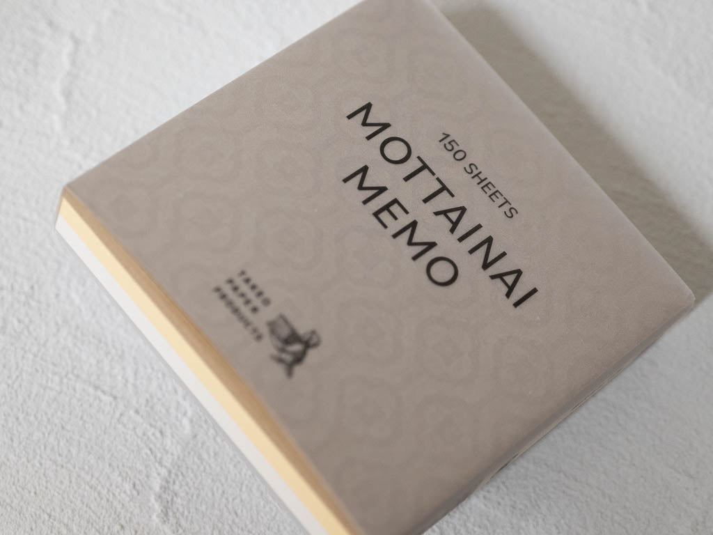 竹尾 MOTTAINAI MEMO assorted