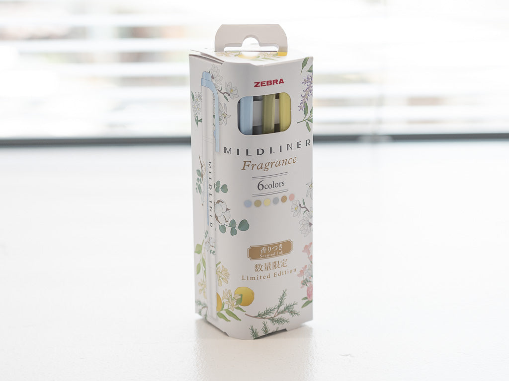 【限定】マイルドライナー Fragrance 香り付きマーカー6色セット