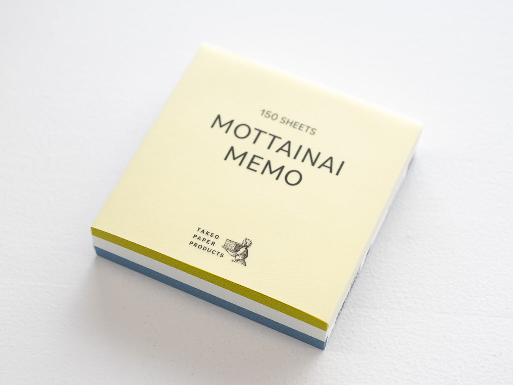 竹尾 MOTTAINAI MEMO assorted