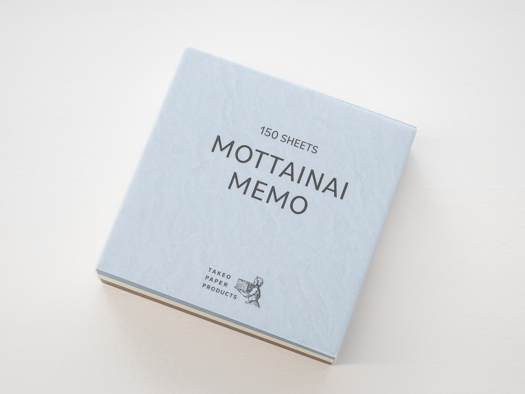 竹尾 MOTTAINAI MEMO
