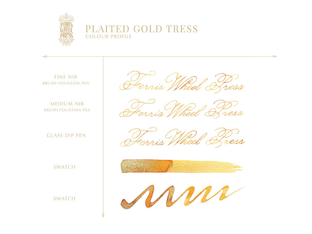 Plaited Gold Tress (プレイテッド ゴールド トレス)20ml