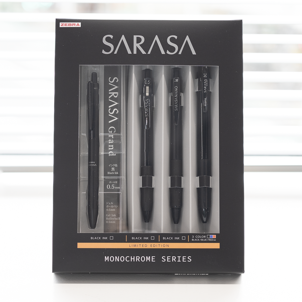 SARASA セット 限定モノクロームシリーズ