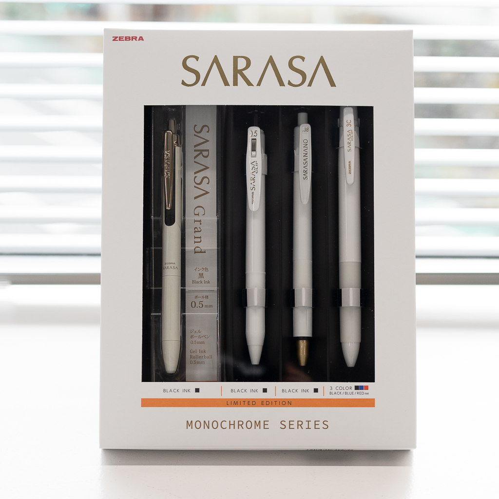SARASA セット 限定モノクロームシリーズ