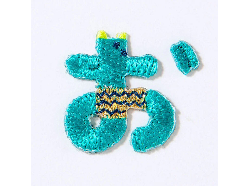 AIUEO ひらがなアップリケ あ行