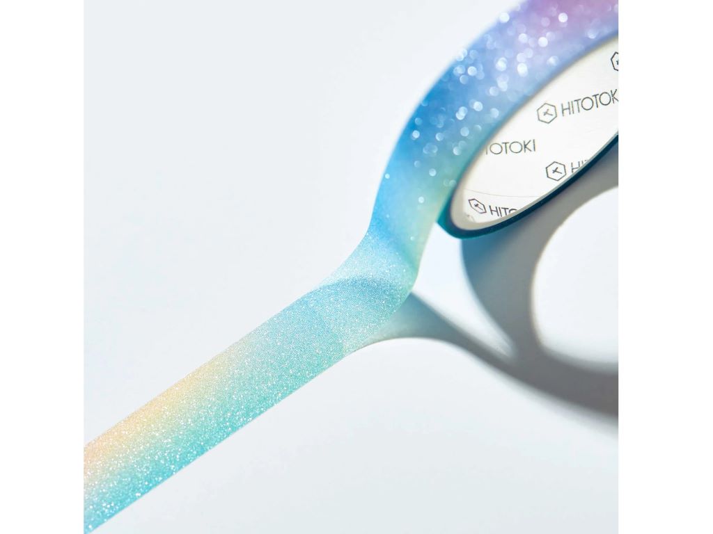 SODA 透明 マスキングテープ キカガク ラメ(10mm)