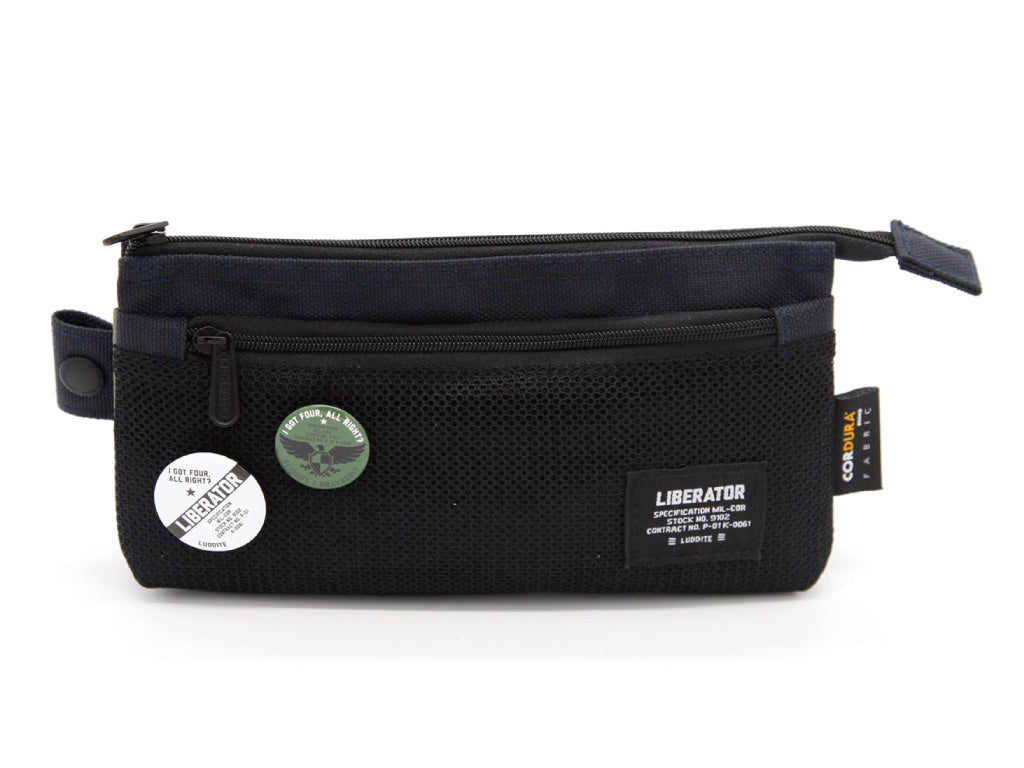 Cordura 4P ぺンケース ブラック