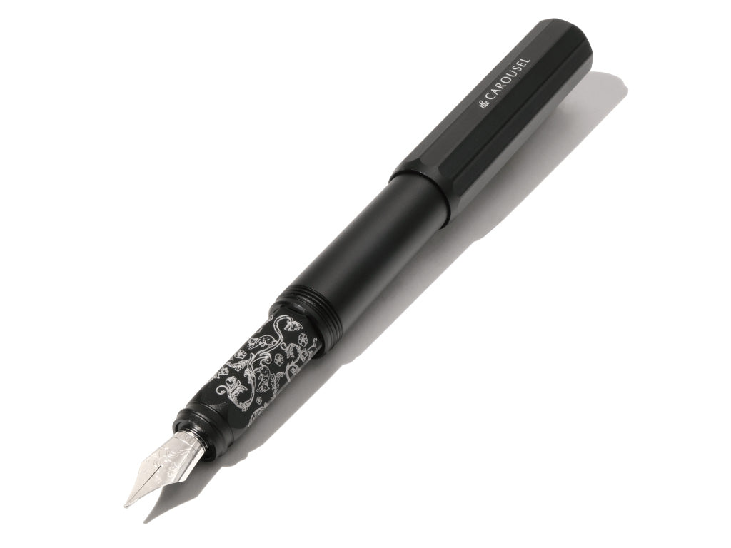 アルミカルーセル万年筆 Bearrington Black(ベアーリントン ブラック)限定品