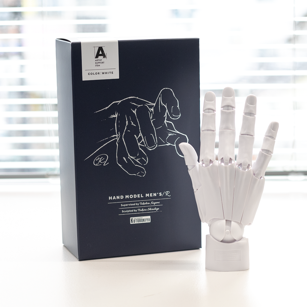 A.S.I ハンドモデルMEN’S/R（右手）コトブキヤ【未開封】ホワイト コトブキヤ（KOTOBUKIYA） ARTIST SUPPORT ITEM ハンドモデル MEN'S/R