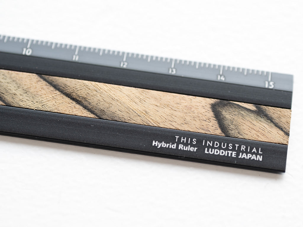 THIS INDUSTRIAL Hybrid Ruler Fine Wood