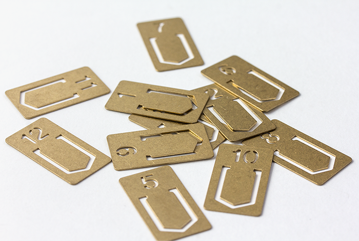 TRAVELER'S COMPANY　BRASS CLIPS Number ブラス クリップ ナンバー　