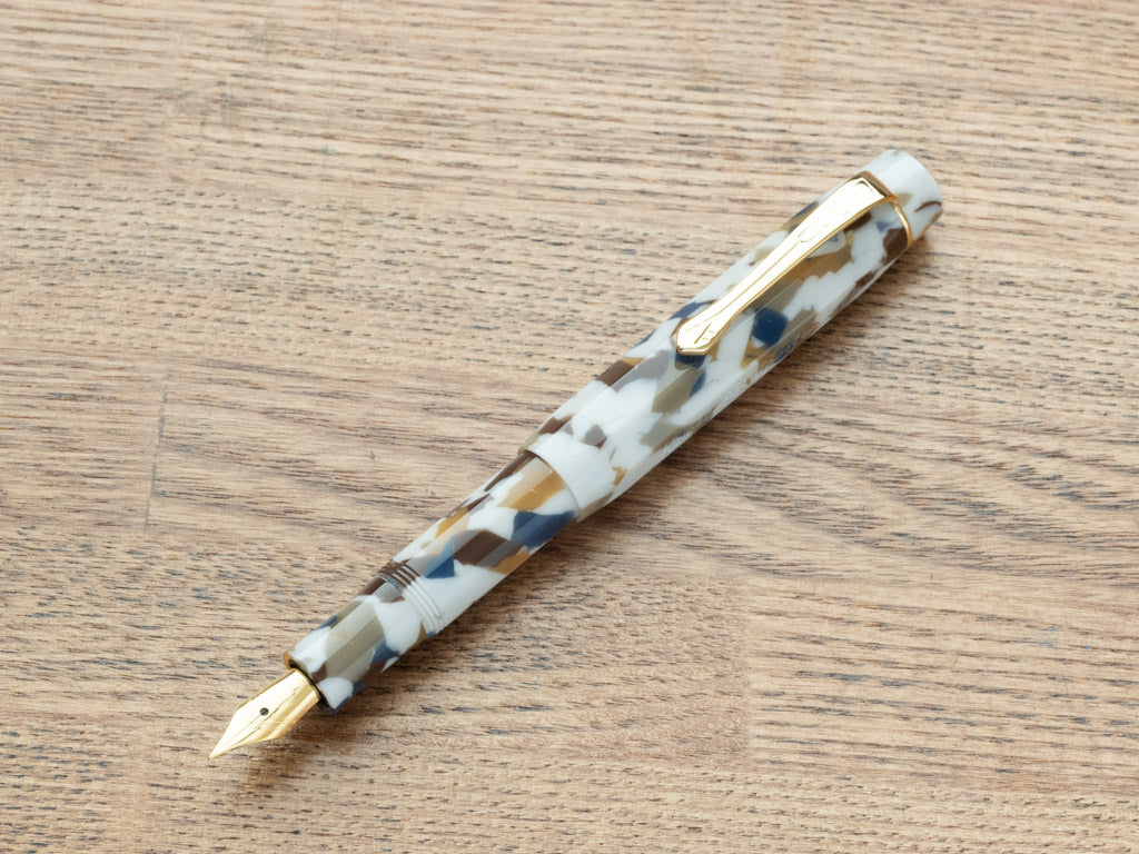 KAWECO アートスポーツ 万年筆 テラゾ