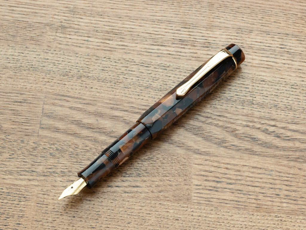KAWECO アートスポーツ 万年筆 ヒッコリーブラウン