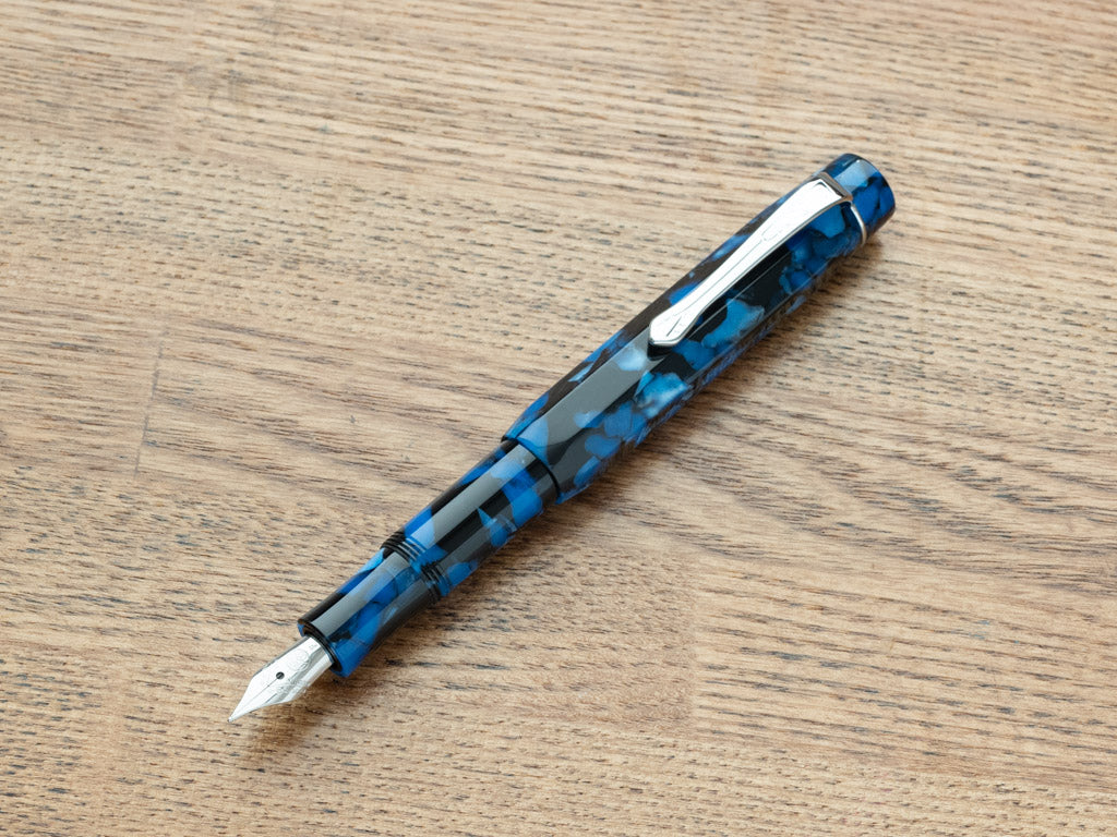 KAWECO アートスポーツ 万年筆 ペブルブルー