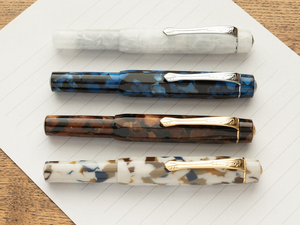 KAWECO アートスポーツ 万年筆 テラゾ